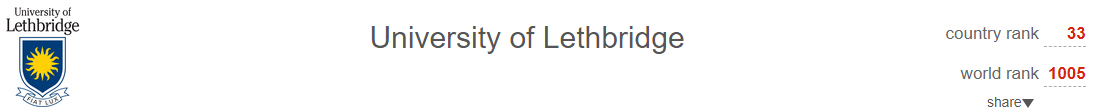 University of Lethbridge